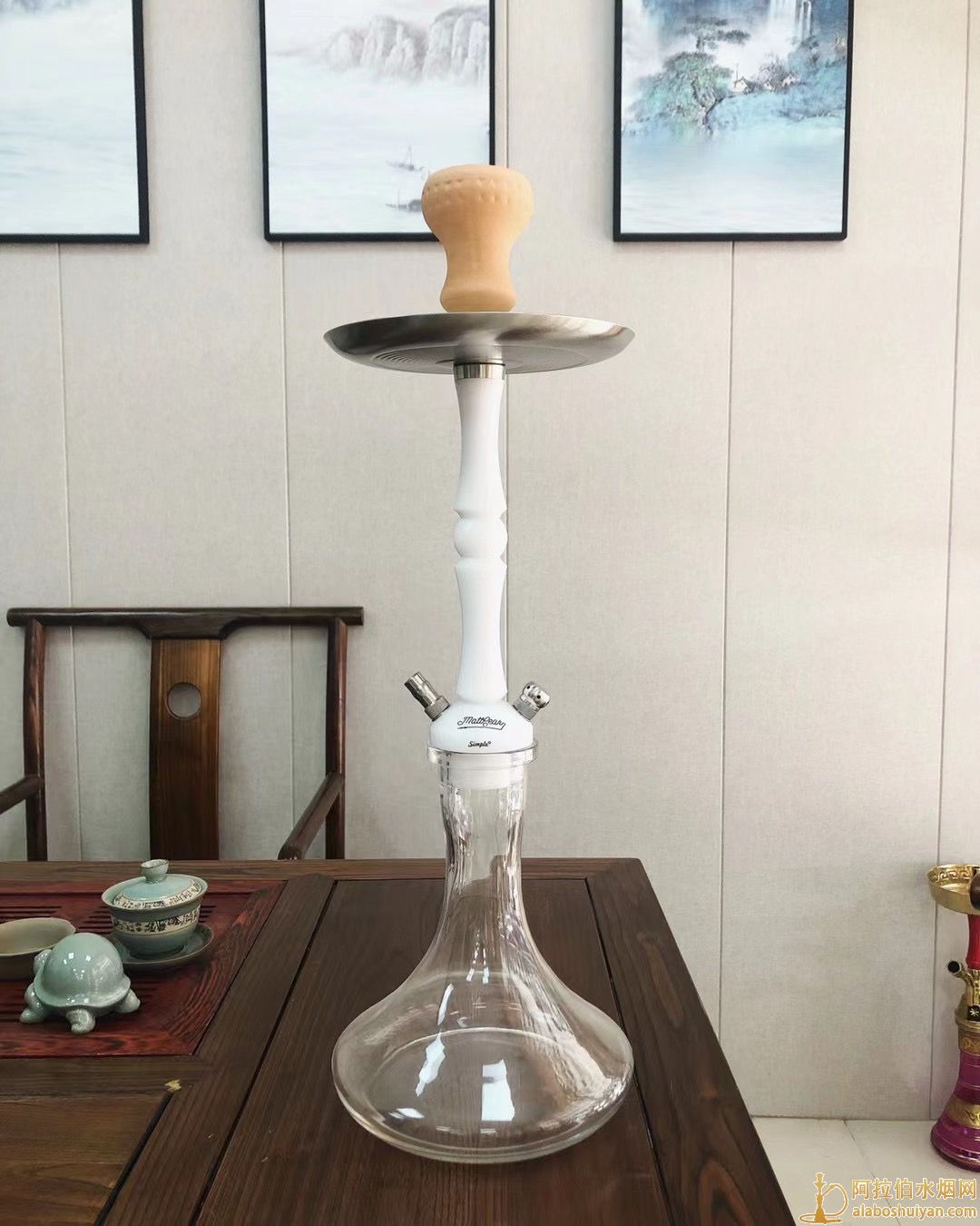 mattpear俄国进口阿拉伯水烟壶