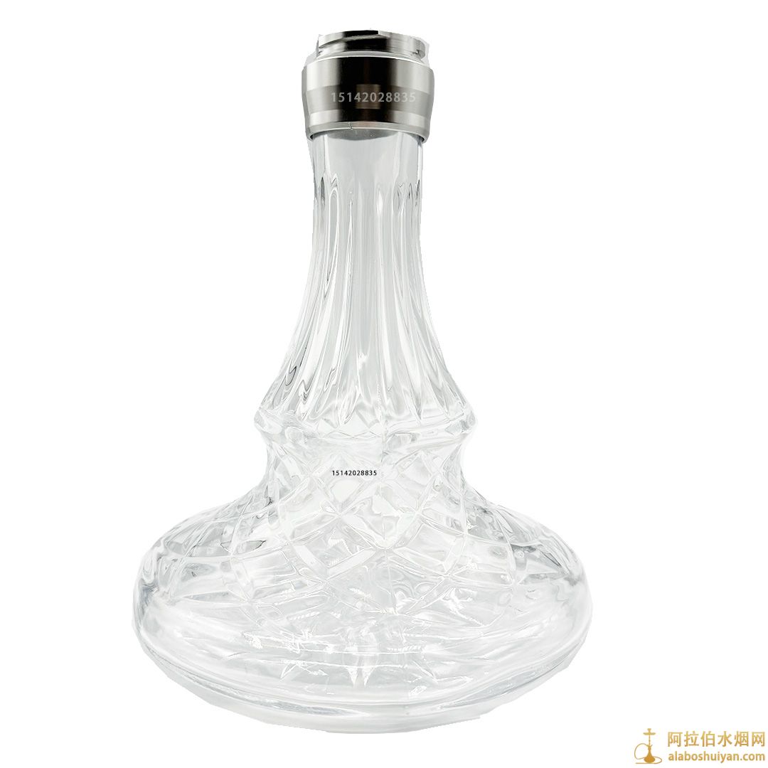 中号碳纤维水烟壶 双管阿拉伯水烟壶